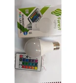 FOREST LİGHTİNG RGB KUMANDALI LED AMPUL thumbnail 2