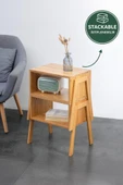Digithome Bambu Komodin Yan Sehpa - JWFU-5392 thumbnail 4