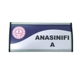 Kapı İsimliği 12x25cm 50li Paket thumbnail 1