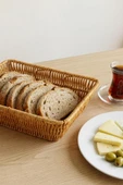 Digithome Dikdörtgen Rattan Mini Ekmek Sepeti - BB6061 thumbnail 3