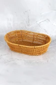 Digithome Oval Rattan Mini Ekmek Sepeti - BB6063 thumbnail 4
