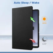 Abatech Samsung Tab A11 Siyah Katlanabilir Lansman Kılıf thumbnail 4
