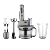 Fakir Mr Chef Quadro Silver Stone 1000 W Blender Seti thumbnail 1
