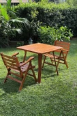 GARDEN ART HOME Como Masa Meşe thumbnail 4