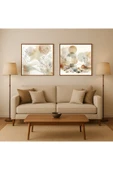 GARDEN ART HOME Natural Tablo Bej thumbnail 2