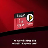 Lexar 1TB PLAY PRO microSDXC Express Hafıza Kartı thumbnail 3