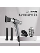 Fakir Airwave 5 In 1 Saç Şekillendirme Seti Silver thumbnail 1