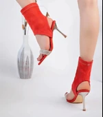 Brit Turuncu  Süet Booite thumbnail 3
