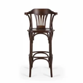 Thonet Kolçaklı Ahşap Bar Sandalyesi thumbnail 9