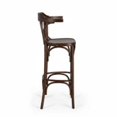 Thonet Kolçaklı Ahşap Bar Sandalyesi thumbnail 10