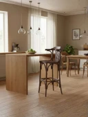 Thonet Kolçaklı Ahşap Bar Sandalyesi thumbnail 8