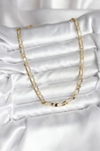 14K Gold Renk Kaplama Model CM Kadın Kolye thumbnail 2