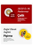 OMS Basık Tencere 28x10cm 28 cm thumbnail 6