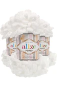 Alize Puffy 55 - Beyaz 5 Adet thumbnail 1