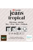 Yarnart Jeans Tropıcal - Ebruli El Örgü Ipi Ebruli-614 thumbnail 2