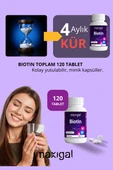 Maxigal Biotin Vitamin 5 Mg 120 Tablet thumbnail 4