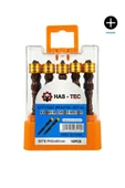 HAS-TEC Çift Yönlü Mıknatıslı Bits Vidalama Ucu Seti 10’lu (PH2 x 65mm) thumbnail 1