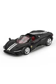 BBR Ferrari SP3 Daytona Siyah 1/64 Model Araba thumbnail 1