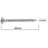 Meridyen Sunta Vidası 4x40 (500 Adet) thumbnail 2