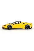 BBR Ferrari SF90 Giallo Modena Sarı  1/64 Model Araba thumbnail 3