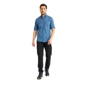 Q&Steinbock Sithonia Man Shirt Mavi thumbnail 2