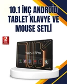 Klavye Kalem Mouse Dahil Android Tablet Uzun Pil Ömürlü thumbnail 1