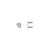 Base 400 A44160 Malzemelik, Ikili Krom thumbnail 2