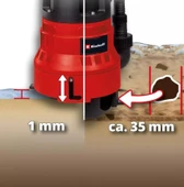 Einhell GC DP 7035 LL Dalgıç Pompa Kirli Su 700 Watt thumbnail 3