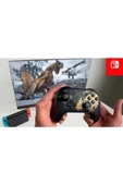 Switch Pro Controller - Monster Hunter Rise Edition (Magnamalo) thumbnail 4