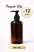 Amber 12 Adet Dispenser Şişe 500 ML thumbnail 1