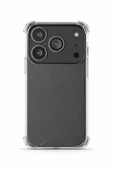 Apple iPhone 17 Pro Şeffaf Tank Silikon Kapak thumbnail 1