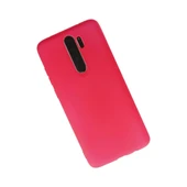 Xiaomi Redmi Note 8 Pro Kılıf First Silikon - Pembe thumbnail 3