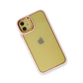 İphone 12 Kılıf Dora Kapak - Pudra thumbnail 3