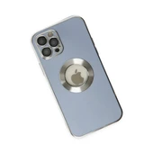 İphone 12 Pro Kılıf Store Silikon - Sierra Blue thumbnail 3
