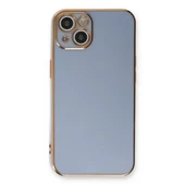 İphone 13 Kılıf Volet Silikon - Mavi thumbnail 2
