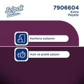 Selpak Profesyonel Extra Peçete 200'lü x 15 Adet thumbnail 5