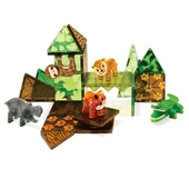 Magna Tiles Orman Hayvanları 25 Parça thumbnail 2