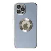 İphone 12 Pro Kılıf Store Silikon - Sierra Blue thumbnail 2