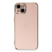 İphone 13 Kılıf Volet Silikon - Pembe thumbnail 2