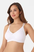 Beyaz Dikişsiz Kaplı Bralet thumbnail 1