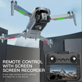 T7 Pro Drone HD Çift Kameralı Katlanabilir Drone thumbnail 4