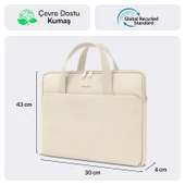 MACK MCE-1514 15.6 NOVA Eco Notebook Çantası Latte thumbnail 2