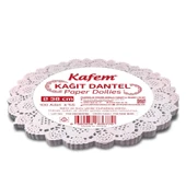 38 cm Yuvarlak Dantel Kağıt 100 Adet thumbnail 2