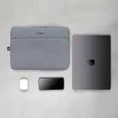 MACK MCE-1502 14.1 NOVA Eco Notebook Sleeve Gri thumbnail 5