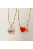 nergis collection Murano Kalp/ Göz Kolye thumbnail 1