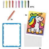Pixel Sanatı Unicorn 877 Parça thumbnail 2