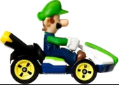 Hot Wheels Luigi Kart thumbnail 3
