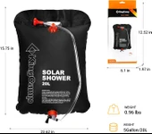 Kingcamp Solar Shower 20 L Kamp Duşu thumbnail 2