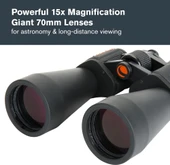 Celestron 71007 Skymaster 12X60 Dürbün thumbnail 3