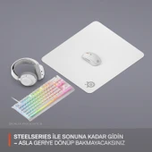 Steelseries Qck Large Gaming Oyuncu Mouse Pad - Beyaz thumbnail 7